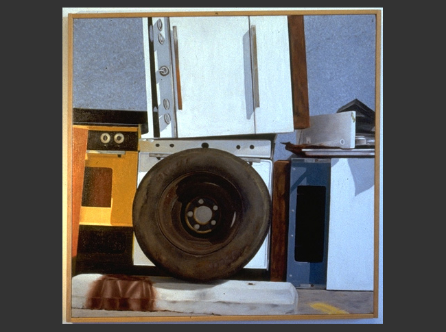 Two O'Clock Saurday Afternoon - Oil Painting